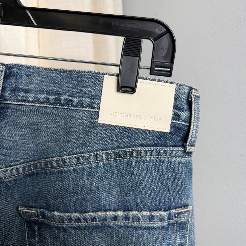 Citizens of Humanity Ayla Baggy Jeans Wide Leg Medium Wash Blue High Rise 28 - Picture 6 of 10